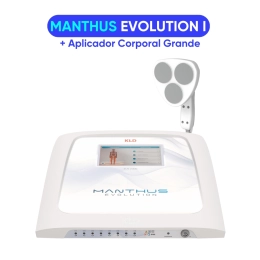 Manthus Evolution I - Aparelho de Ultrassom e Correntes + Aplicador Corporal Grande - KLD