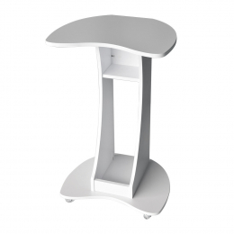 Mesa Auxiliar Smart - Linha Prime - BCMED-Branco