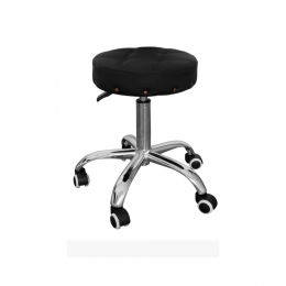 Mocho Bola Sem Encosto com Ajuste de Altura à Gás - Estek - Preto