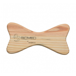 Pantala Massageador Corporal De Madeira (Unidade) Tipo Osso mais Bolsa de Brinde - BCMED