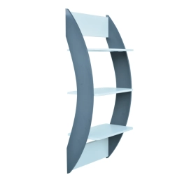 Prateleira Fixa Treatment - Linha Prime - BCMED-Space Grey