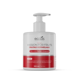 Sabonete Líquido de Frutas Vermelhas 300ml - Eccos Cosméticos