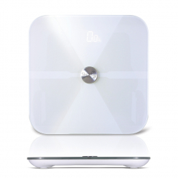 Balança Digital com Analisador Corporal de BioimpedânciaI Com Bluetooth E Aplicativo SkinUp
