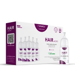 Smart Hair Micro Fluido para Terapia Capilar Monodose 5ml - 5 unidades - Smart GR