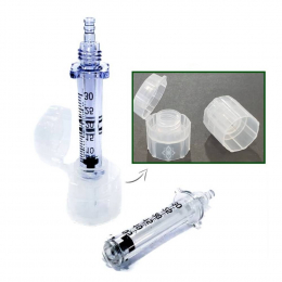 Adaptador de Seringa Transferidor Descartável De Ativos Intradermo Para Caneta Pressurizada - Doutor Da Estética