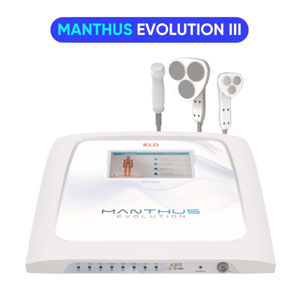 Manthus Evolution III - Aparelho de Ultrassom e Correntes + 2
