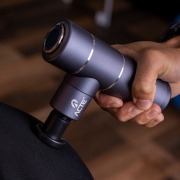 Massageador Massage Gun Portátil - Prata - Acte Sports