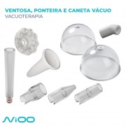 Níoo Pro - RF e RF de Plasma + LED Vermelho e Azul, Vacuoterapia e Peeling de Diamante - Tonederm