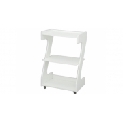 Mesa Auxiliar Tipo Z sem Gaveta Branco - Salus Brasil