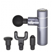 Massageador Massage Gun Portátil - Prata - Acte Sports