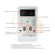 Kit - Sonopulse Portable Ultrassom + Neurodyn Portátil System Aparelho de Correntes - Ibramed