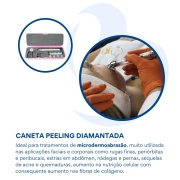 Kit Hygiadermo Vacuo + Pump Up + Caneta para Peeling de Diamante - KLD