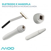 Níoo Prime - Módulo Circ e Colagen - Radiofrequência Fracionada, Jato de Plasma + Trinity Facial e Corporal + Vacuo Facial - Tonederm