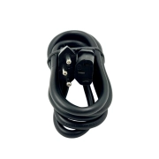 Cabo de Força 3x 0,75mm²x2m para equipamentos HTM