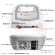 Antares Ibramed - Aparelho de LED e Laser para Estética e Reabilitação 