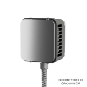 Aplicador de Criolipólise em Placas de Borda Infinita do Criodermis 2.0 - Medical San