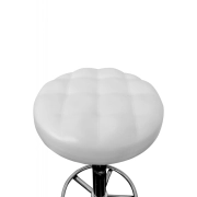 Banco Mocho Fits para Estética - Estek-Branco