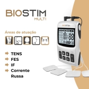 Biostim Multi - Aparelho De Correntes para Fisioterapia - Bioset