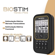 Biostim TENS/FES - Eletroestimulador Portátil - Bioset 