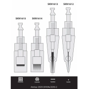Cartucho De Caneta Para Microagulhamento Estético | Kit com 10 unidades - 12 agulhas - SkinUp