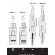 Cartucho De Caneta Para Microagulhamento Estético | Kit com 10 unidades - 4 agulhas - SkinUp