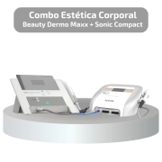 Combo Estética Corporal - Beauty Dermo Maxx + Sonic Compact 1 e 3 Mhz - HTM 