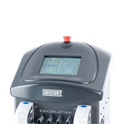 Combo Full Kryoplatten - Aparelho de Criolipólise com 4 Placas + Aplicador de ultrassom + 4 Placas de LED - Bioset