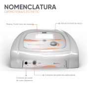Dermotonus Esthetic - Aparelho de Radiofrequência, Vacuoterapia, Tecarterapia e Peeling de Diamante - Ibramed