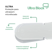 Ultra Block - Dispositivo Intraoral de Proteção para Ultrassom Microfocado - Medical San