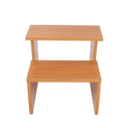 Escada 2 Degraus - Linha Creta - Salus Brasil - Louro Feijó