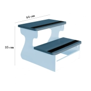 Escada Auxiliar Treatment - Linha Prime - BCMED-Space Grey