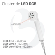 Novo Beauty Steam Maxx IOT - Aparelho de Vapor de Ozônio com Fototerapia LED - HTM