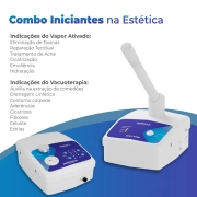 Kit Iniciantes Dermovacuo para Vacuoterapia + Derm Face Vapor Ativado - MedStart
