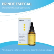 Novo Beauty Steam - Aparelho de Vapor de Ozônio + Óleo de Girassol Ozonizado - HTM