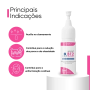 Fluido B12 - Ativo para Clareamento e Oleosidade - Skincare Pro 5 Unid. 3 ml - Smart GR