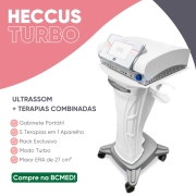  Heccus Turbo - Aparelho de Ultrassom + Terapias combinadas - Ibramed