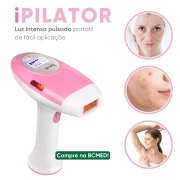 IPilator II - Aparelho de Luz Intensa Pulsada Portátil para Fotodepilação - Basall