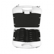 Kit 23 Pedras Quentes Vulcânicas Basálticas para Massagem Relaxante - Estek 