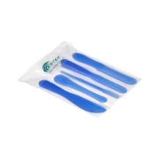 KIT 3 Cubetas + 5 Espátulas Para Estética - Azul - Estek