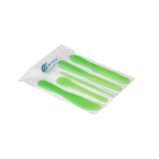 KIT 3 Cubetas + 5 Espátulas Para Estética - Verde - Estek
