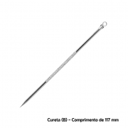 Kit 7 Curetas em Aço Inox - Ferramentas para Extração de Acne, Cravos e Espinhas - BCMED
