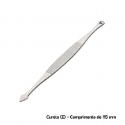 Kit 7 Curetas em Aço Inox - Ferramentas para Extração de Acne, Cravos e Espinhas - BCMED