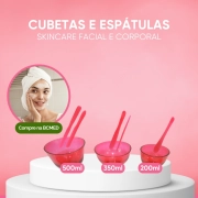 Kit Básico 2.0 - Cubetas + Espátula + Pincel - Acessórios de Estética - Estek