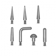 Kit Com 7 Ponteiras Em Titânio Para New Skin e Nwe Skin 2.0 - Mm Optics