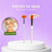 Kit Completo 1.0 - Cubetas + Espátulas + Pincéis + Esferas Pequena + Luva - Acessórios de Estética Estek