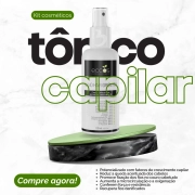 Kit Crescimento Capilar e Combate Queda de Cabelo - Linha Hair Growth - Eccos Cosméticos