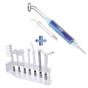 Kit de Alta Frequência AF Prime - MedStart + Kit Eletrodos com 7 peças