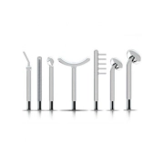 Kit de Alta Frequência HF - IBRAMED + Kit Eletrodos de Vidro 7 peças + Rack Organizador