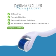  Kit de Microagulhamento - Smart Dermaroller 540 Agulhas + Smart Biótic Calm - Smart GR