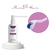Kit Dermaroller 2.0mm + Smart Fluido Hair Terapia Capilar 60 ml - Smart GR 